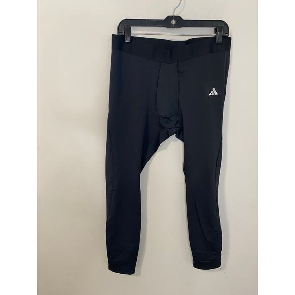 New Adidas Men's Tight Fit Cardio and Running Leggings Size XL - Picture 1 of 3